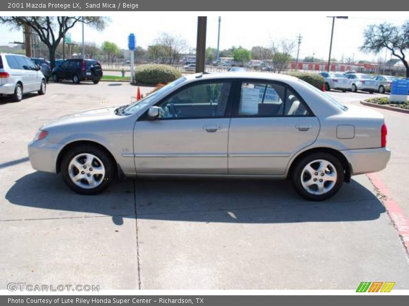 Sand Mica / Beige 2001 Mazda Protege LX