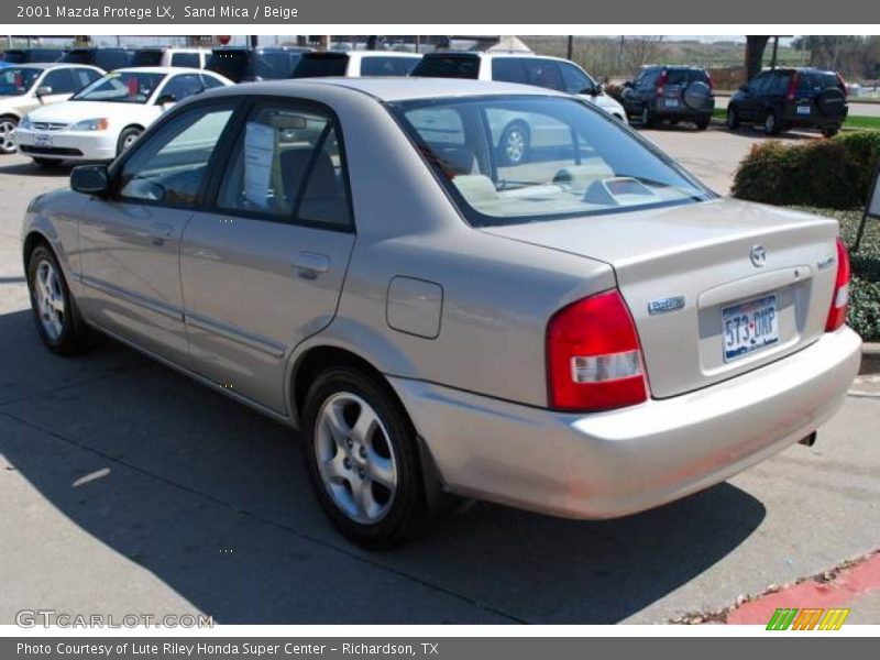 Sand Mica / Beige 2001 Mazda Protege LX