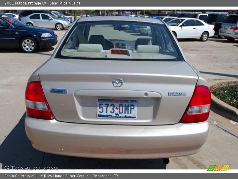 Sand Mica / Beige 2001 Mazda Protege LX