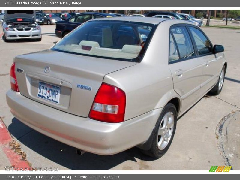 Sand Mica / Beige 2001 Mazda Protege LX