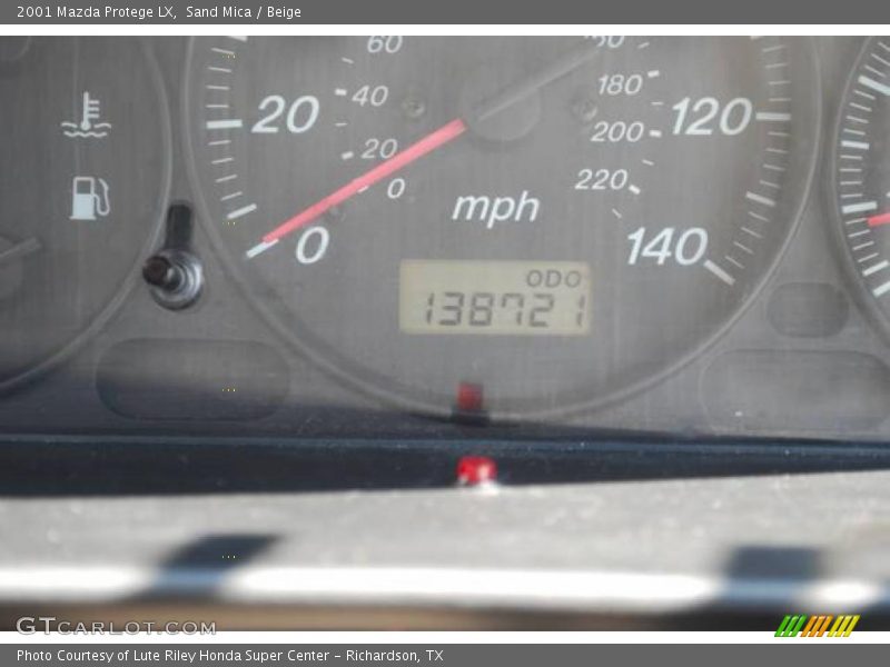 Sand Mica / Beige 2001 Mazda Protege LX