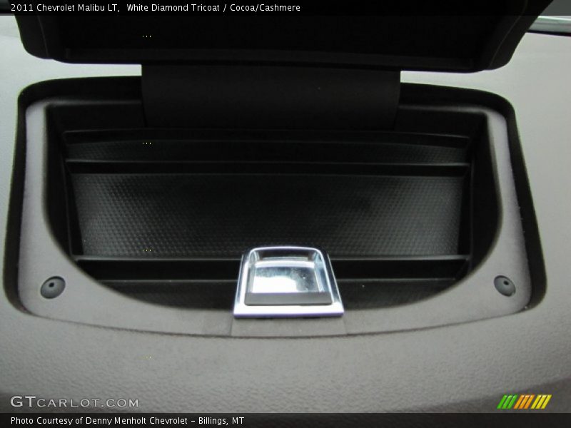 White Diamond Tricoat / Cocoa/Cashmere 2011 Chevrolet Malibu LT