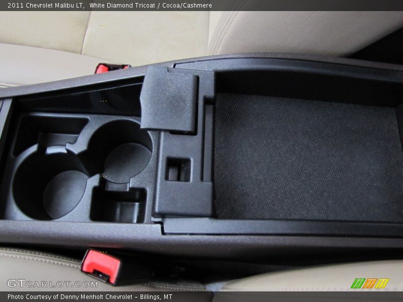 White Diamond Tricoat / Cocoa/Cashmere 2011 Chevrolet Malibu LT