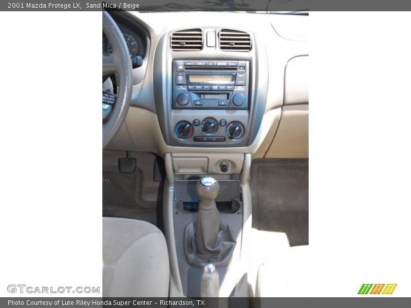 Sand Mica / Beige 2001 Mazda Protege LX