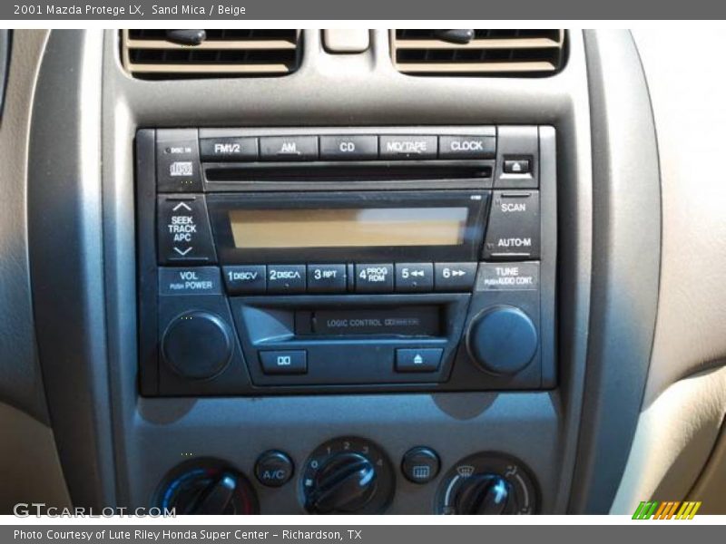 Sand Mica / Beige 2001 Mazda Protege LX