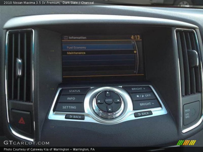 Dark Slate / Charcoal 2010 Nissan Maxima 3.5 SV Premium