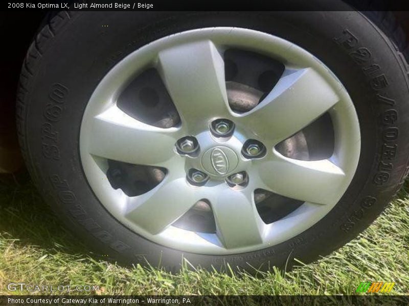 Light Almond Beige / Beige 2008 Kia Optima LX