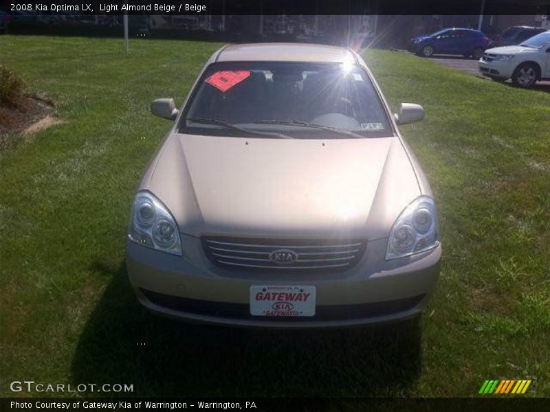 Light Almond Beige / Beige 2008 Kia Optima LX