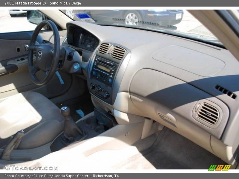 Sand Mica / Beige 2001 Mazda Protege LX