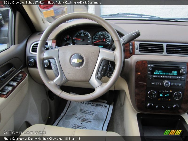 Black / Light Cashmere/Dark Cashmere 2011 Chevrolet Tahoe LT 4x4