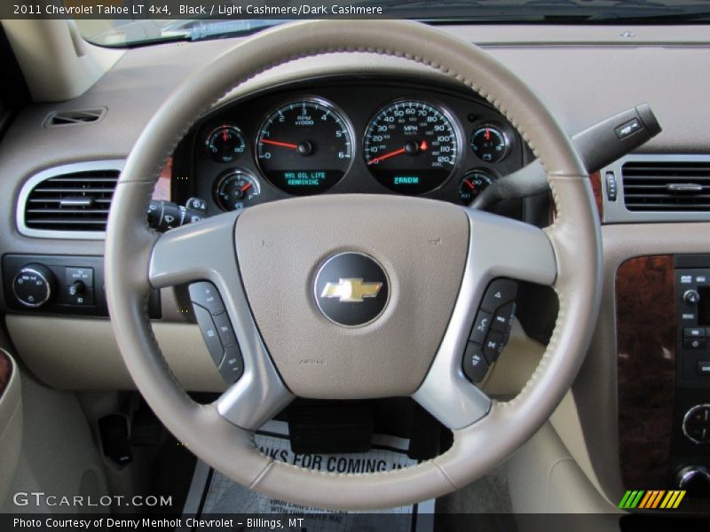 Black / Light Cashmere/Dark Cashmere 2011 Chevrolet Tahoe LT 4x4