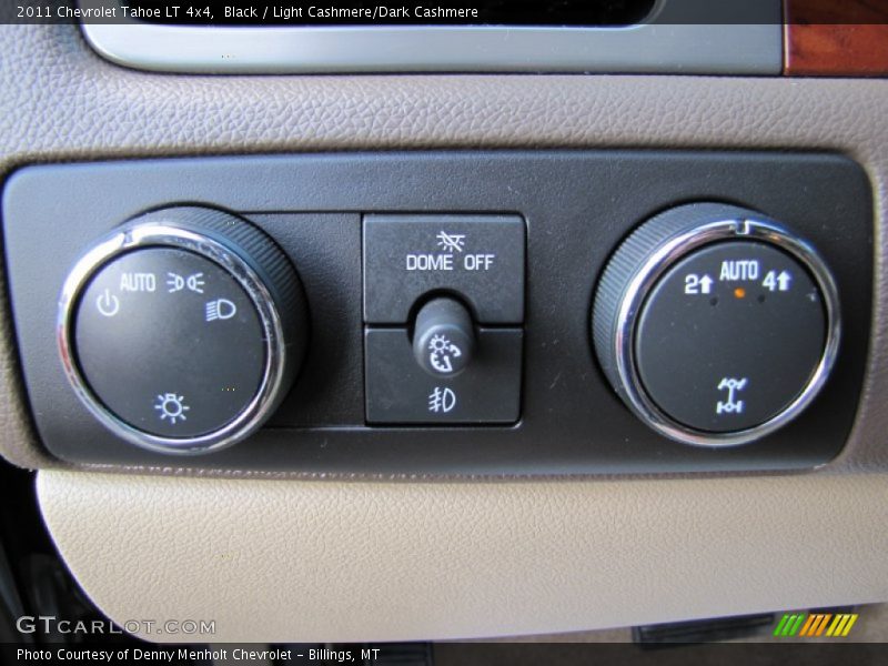 Black / Light Cashmere/Dark Cashmere 2011 Chevrolet Tahoe LT 4x4