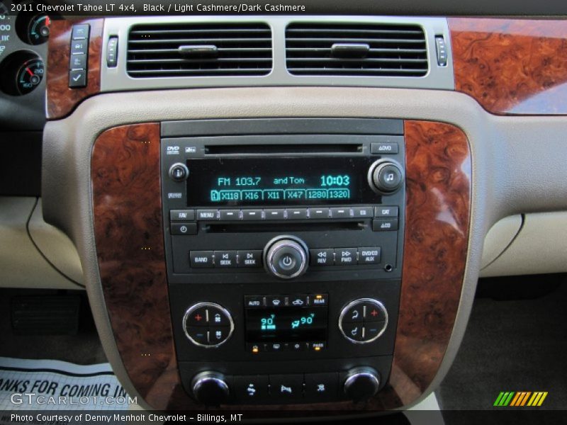 Black / Light Cashmere/Dark Cashmere 2011 Chevrolet Tahoe LT 4x4