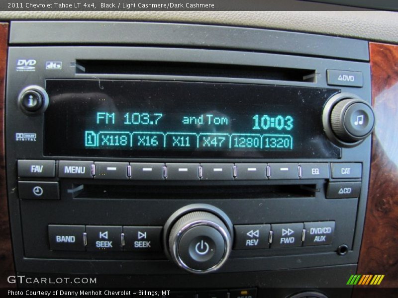 Black / Light Cashmere/Dark Cashmere 2011 Chevrolet Tahoe LT 4x4