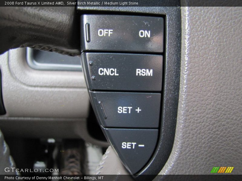 Silver Birch Metallic / Medium Light Stone 2008 Ford Taurus X Limited AWD