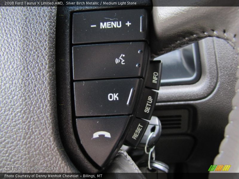 Silver Birch Metallic / Medium Light Stone 2008 Ford Taurus X Limited AWD