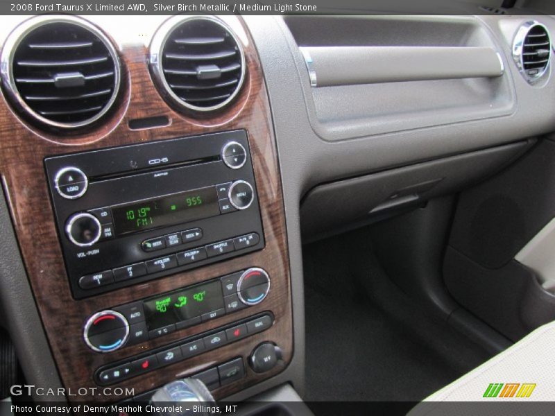Silver Birch Metallic / Medium Light Stone 2008 Ford Taurus X Limited AWD