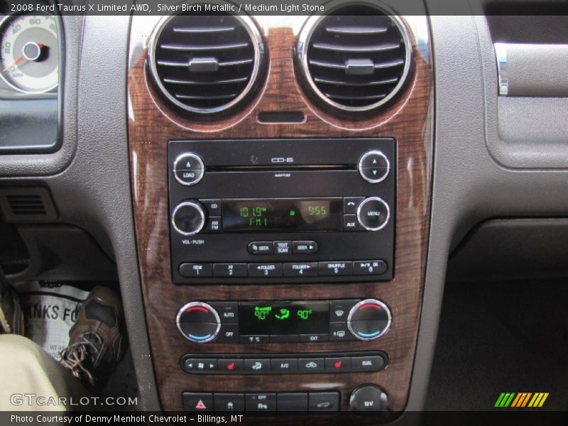 Silver Birch Metallic / Medium Light Stone 2008 Ford Taurus X Limited AWD