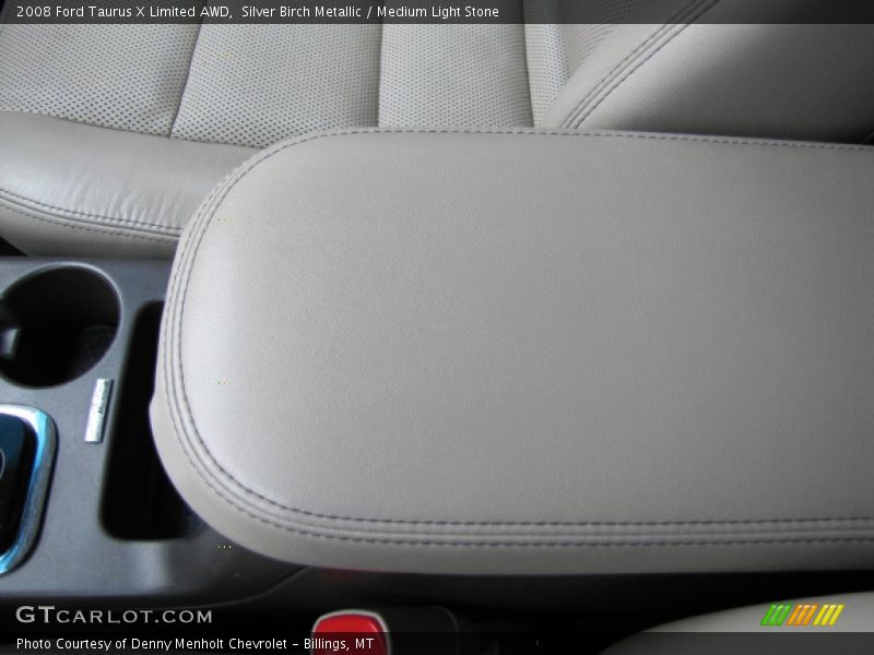 Silver Birch Metallic / Medium Light Stone 2008 Ford Taurus X Limited AWD