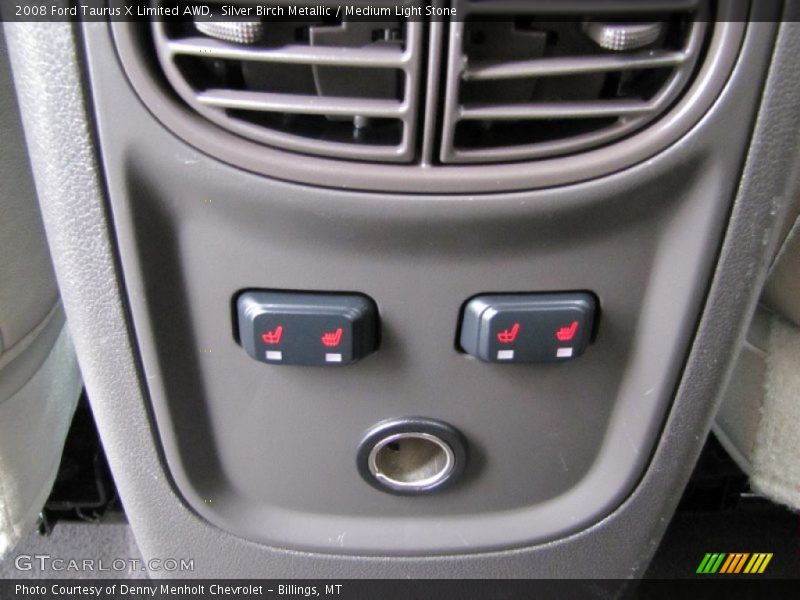 Silver Birch Metallic / Medium Light Stone 2008 Ford Taurus X Limited AWD