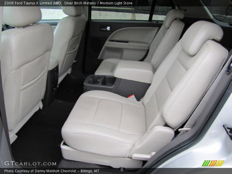 Silver Birch Metallic / Medium Light Stone 2008 Ford Taurus X Limited AWD