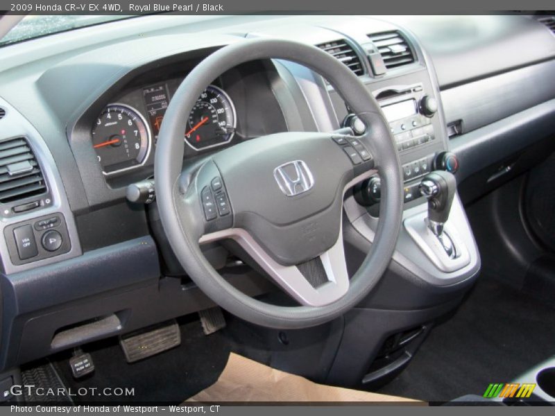 Dashboard of 2009 CR-V EX 4WD