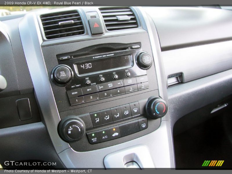 Controls of 2009 CR-V EX 4WD