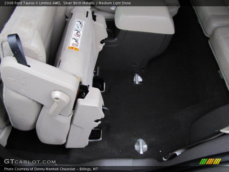 Silver Birch Metallic / Medium Light Stone 2008 Ford Taurus X Limited AWD
