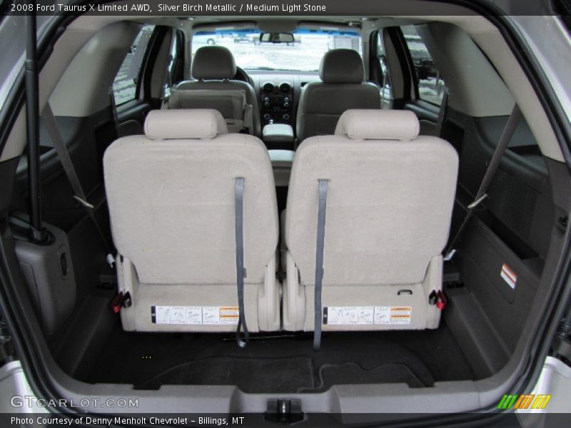 Silver Birch Metallic / Medium Light Stone 2008 Ford Taurus X Limited AWD
