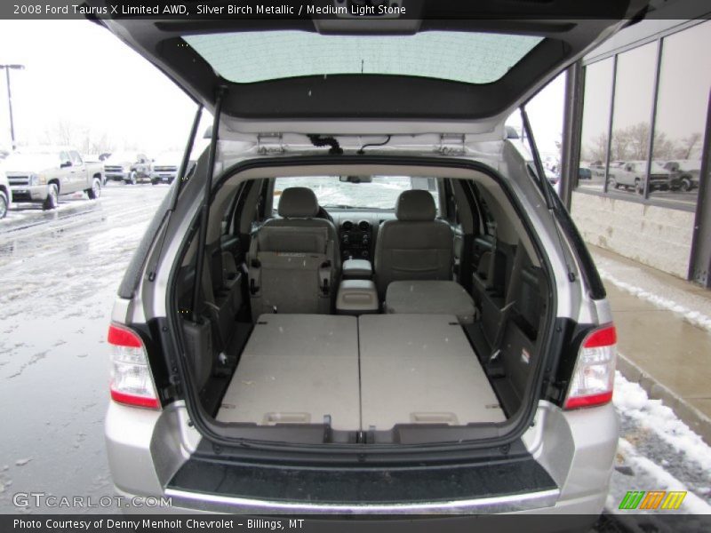Silver Birch Metallic / Medium Light Stone 2008 Ford Taurus X Limited AWD