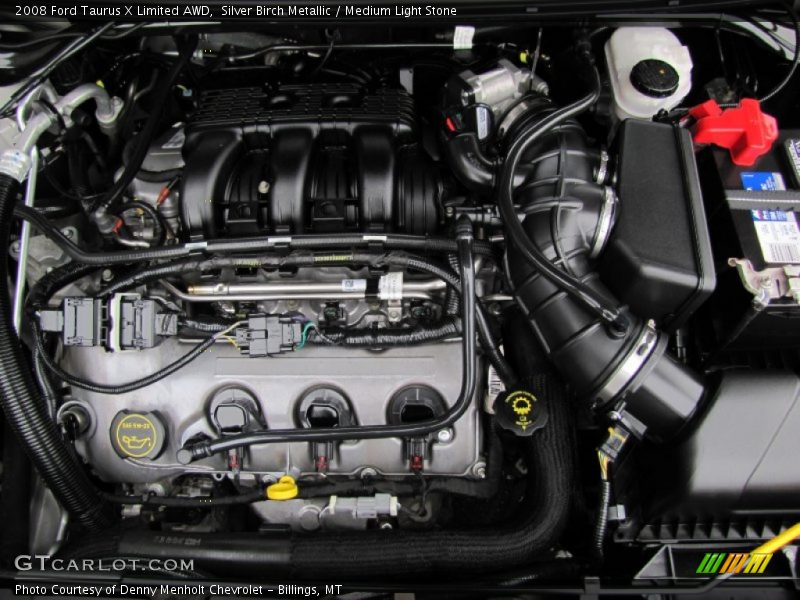 Silver Birch Metallic / Medium Light Stone 2008 Ford Taurus X Limited AWD