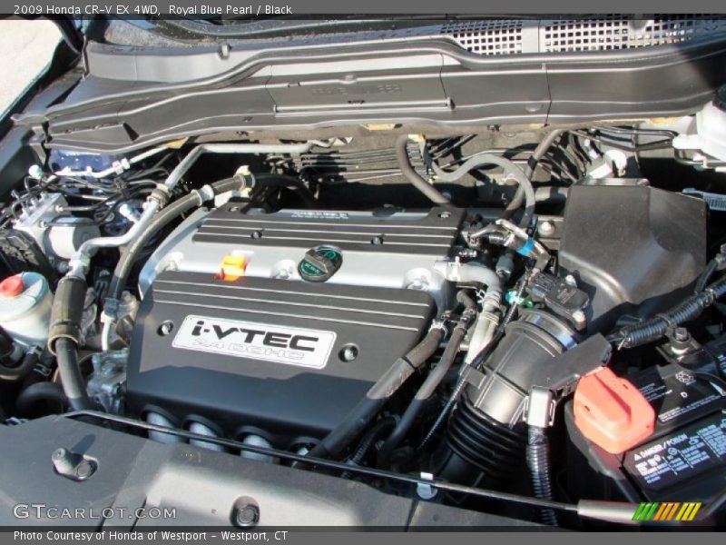  2009 CR-V EX 4WD Engine - 2.4 Liter DOHC 16-Valve i-VTEC 4 Cylinder