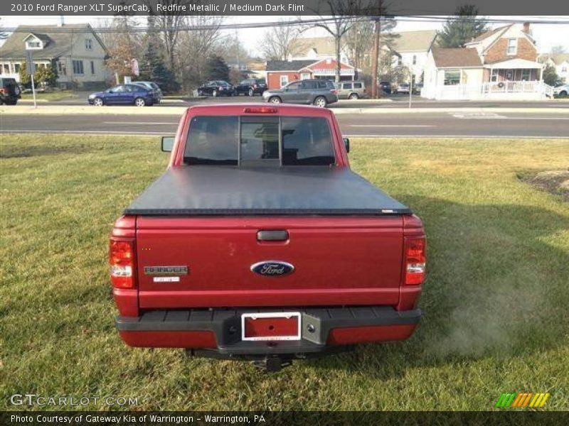 Redfire Metallic / Medium Dark Flint 2010 Ford Ranger XLT SuperCab