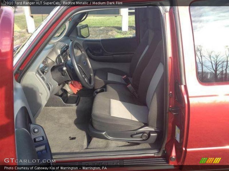 Redfire Metallic / Medium Dark Flint 2010 Ford Ranger XLT SuperCab