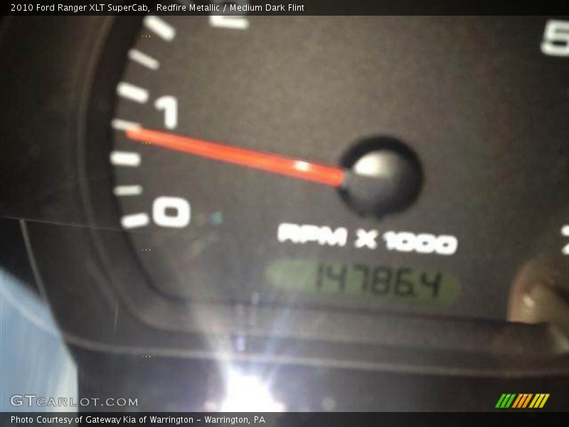 Redfire Metallic / Medium Dark Flint 2010 Ford Ranger XLT SuperCab