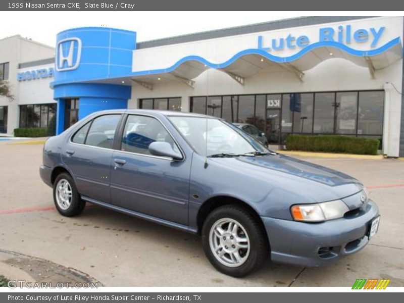 Slate Blue / Gray 1999 Nissan Sentra GXE