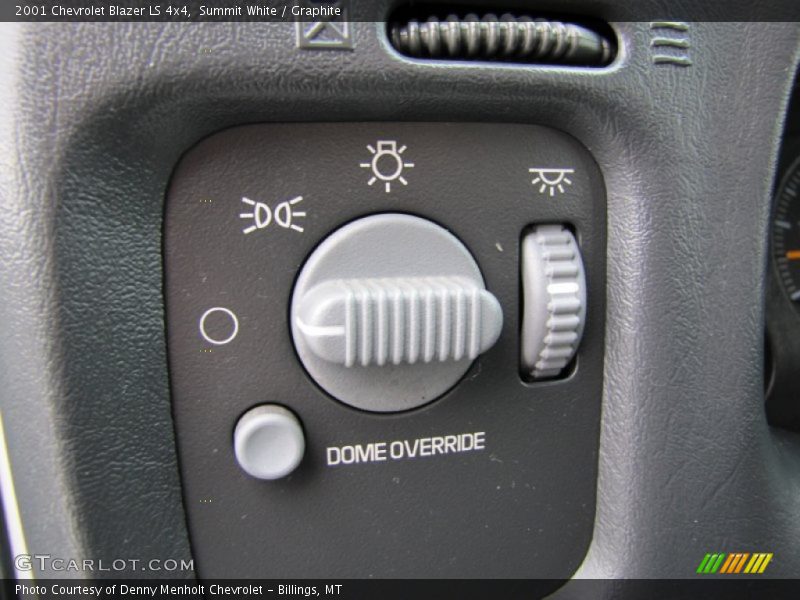 Summit White / Graphite 2001 Chevrolet Blazer LS 4x4