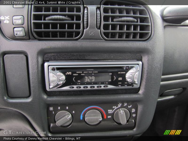 Summit White / Graphite 2001 Chevrolet Blazer LS 4x4