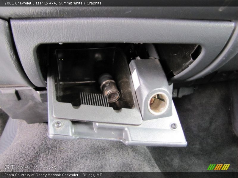 Summit White / Graphite 2001 Chevrolet Blazer LS 4x4