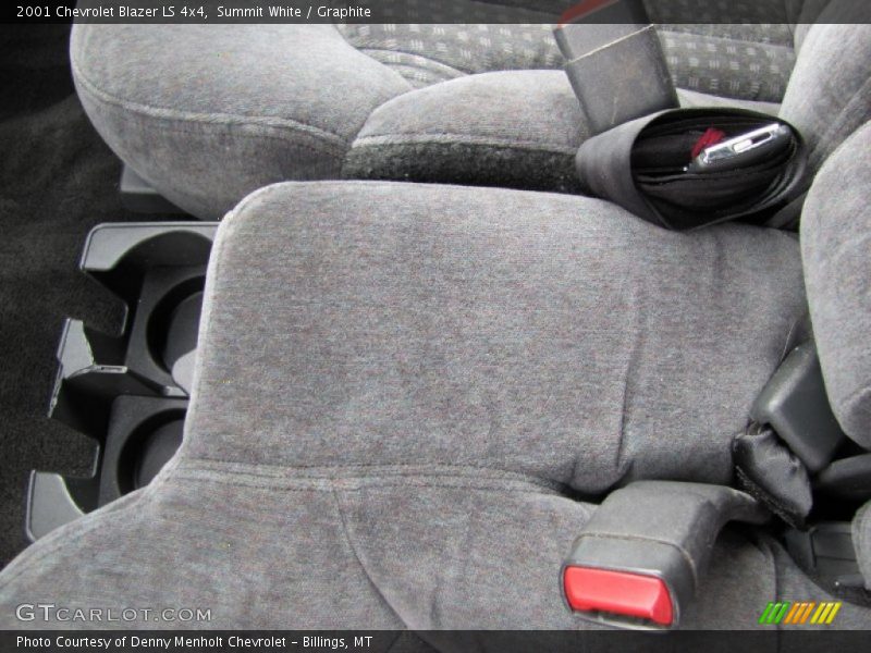 Summit White / Graphite 2001 Chevrolet Blazer LS 4x4