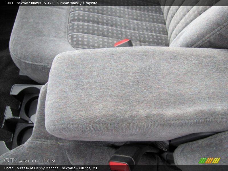 Summit White / Graphite 2001 Chevrolet Blazer LS 4x4