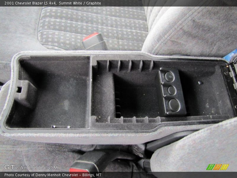 Summit White / Graphite 2001 Chevrolet Blazer LS 4x4