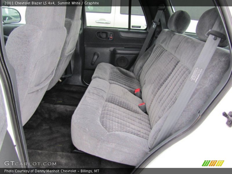 Summit White / Graphite 2001 Chevrolet Blazer LS 4x4