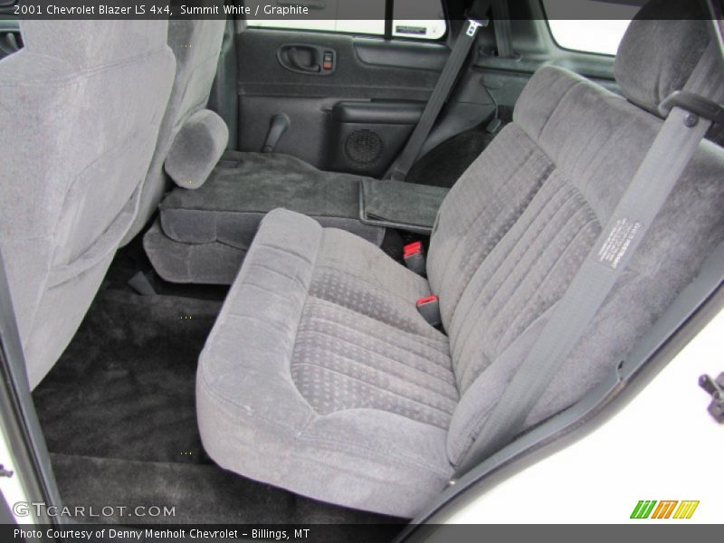 Summit White / Graphite 2001 Chevrolet Blazer LS 4x4