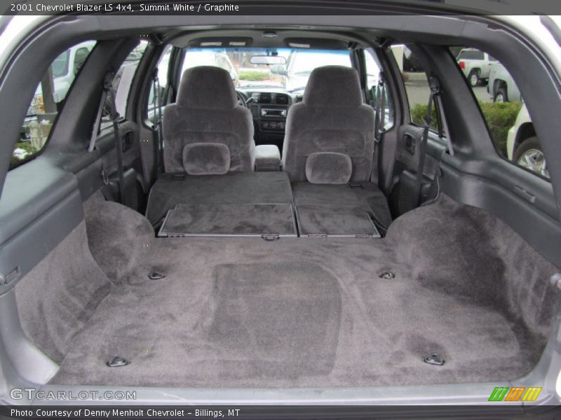 Summit White / Graphite 2001 Chevrolet Blazer LS 4x4