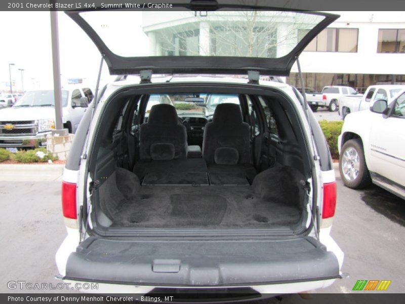 Summit White / Graphite 2001 Chevrolet Blazer LS 4x4