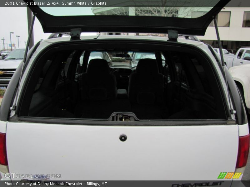 Summit White / Graphite 2001 Chevrolet Blazer LS 4x4