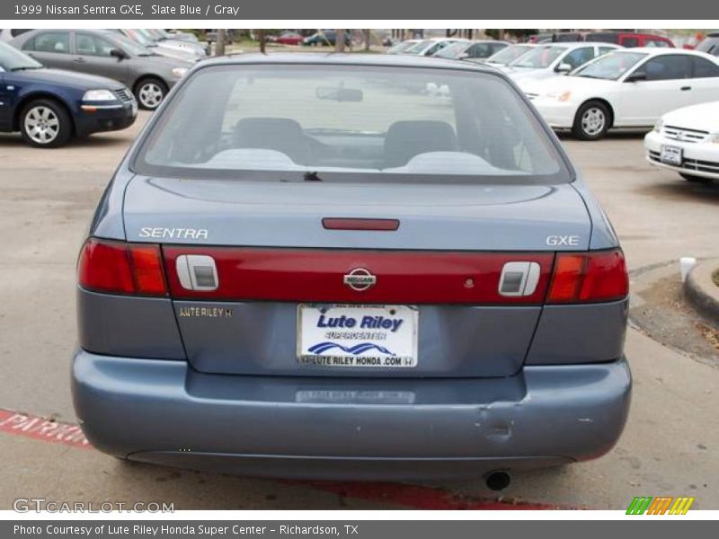 Slate Blue / Gray 1999 Nissan Sentra GXE