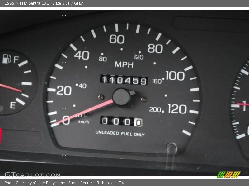 Slate Blue / Gray 1999 Nissan Sentra GXE