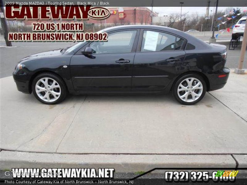 Black Mica / Black 2009 Mazda MAZDA3 i Touring Sedan